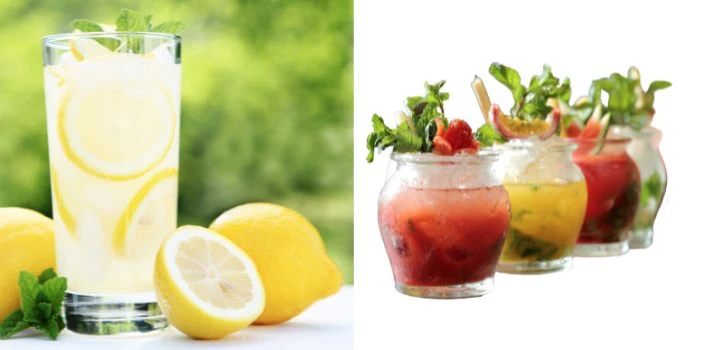 Lemon water drink recipes