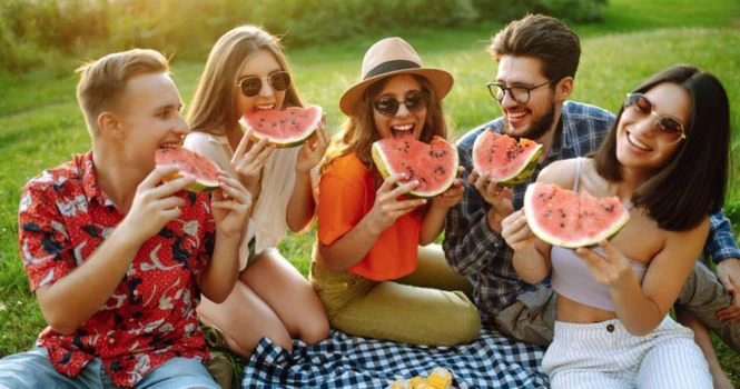 calories in watermelon