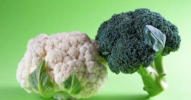 cauliflower vs broccoli