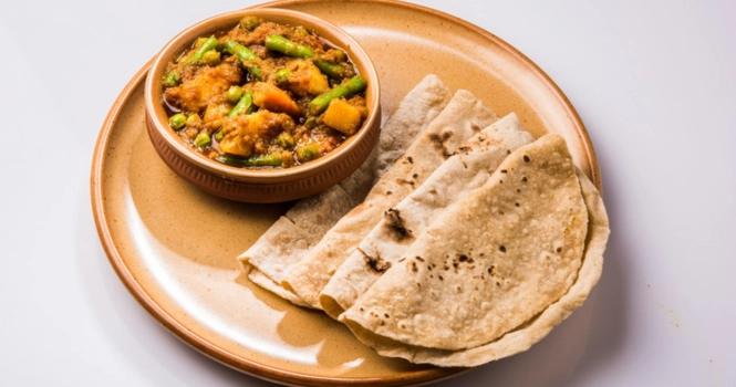 calories in chapatis