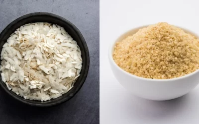 Crafting Sweet Poha with Jaggery and Comparing Poha to Dalia